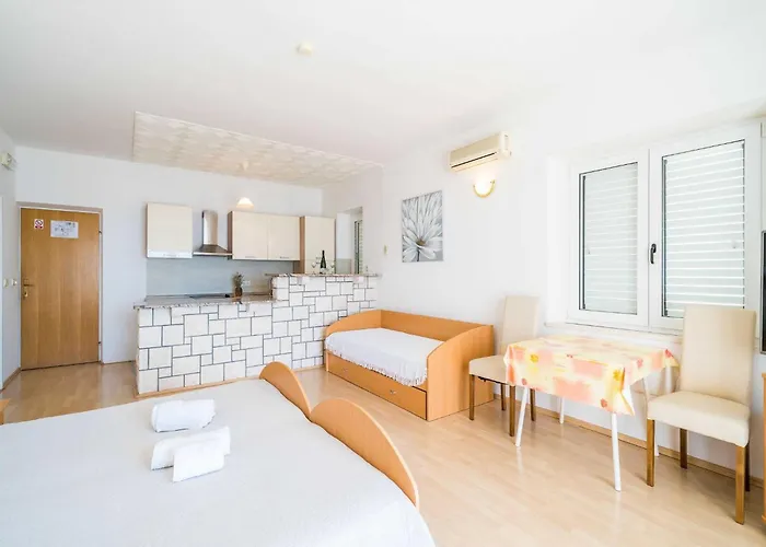 Lägenhet Marnic Blue Chill- Comfort With Balcony S4 Mlini